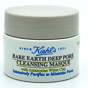 ❤️ 4 for $25 Kiehl's Rare Earth Deep Pore Cleansing Mask Travel Size 0.5 oz NEW